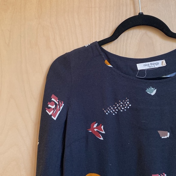 Nice Things | Abstract Matise Print Shirt 36 - Picture 2 of 7